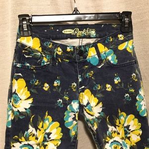 Floral Jeans